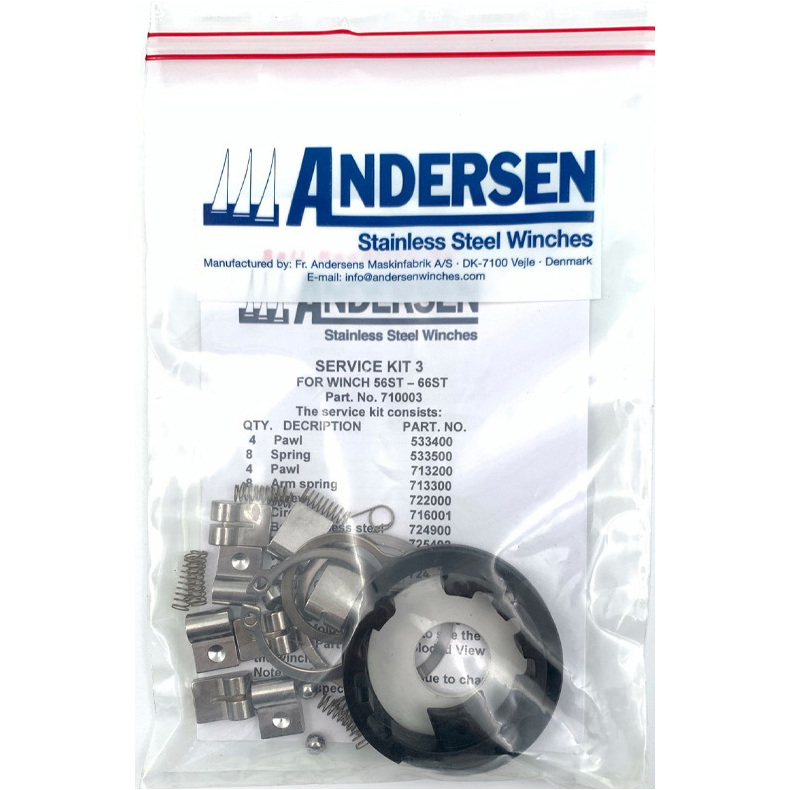 2026 Andersen Service Kit 56ST 66ST RA710003